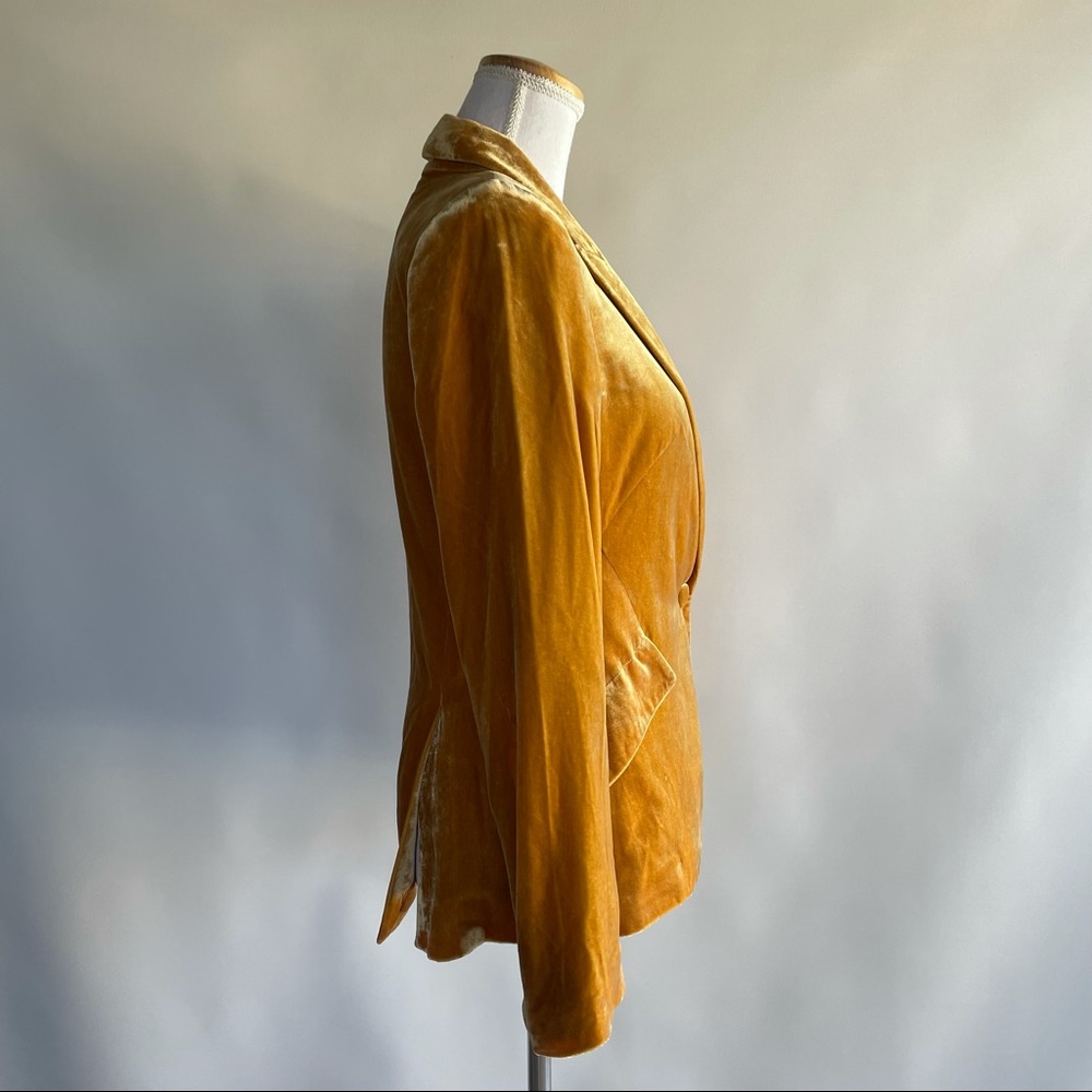 L'AGENCE Chamberlain Velvet Blazer - sz 2 - Picture 5 of 8